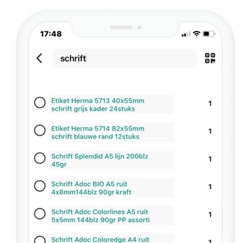 App - zoeken 1