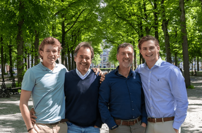 Team BarTrack buiten
