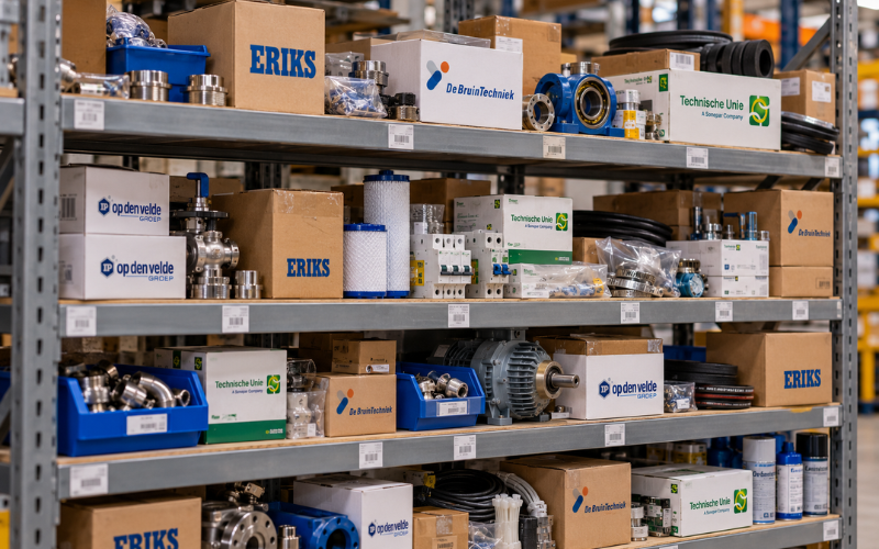 Alles komt van verschillende leveranciers